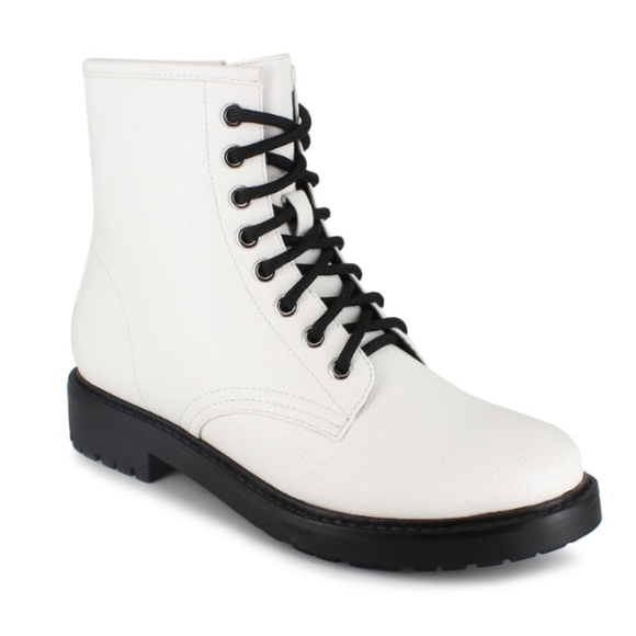 NWOT Esprit "Shelby" Combat Style Boots 11 - Picture 1 of 6